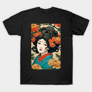 chrysanthemum geisha T-Shirt